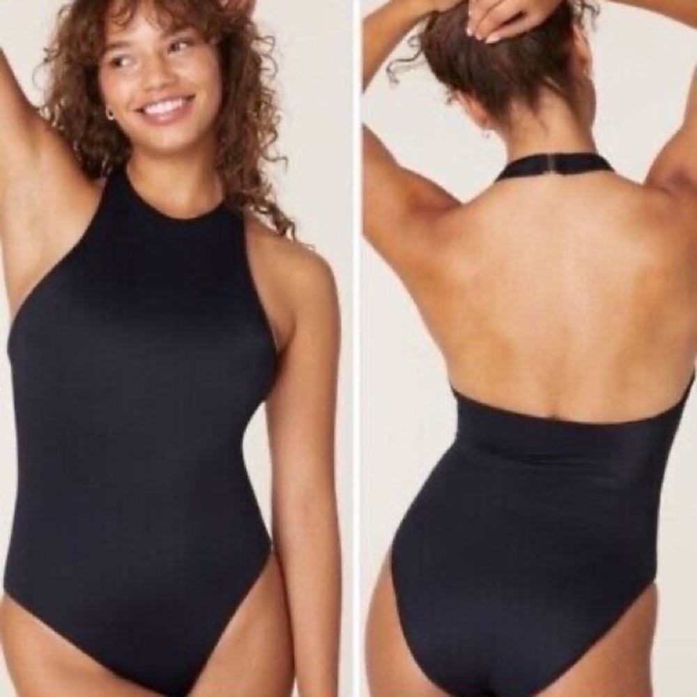 NWT Andie Luzon One piece Swimsuit in Black